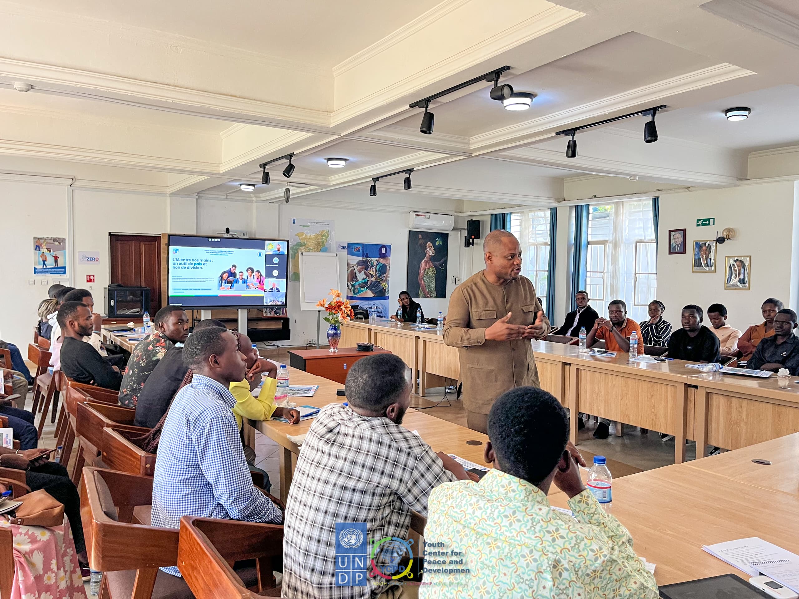 GOMA: Youth, Artificial Intelligence, Peace and Development at the Heart of a Workshop Organized by YCPD ASBL and UNDP