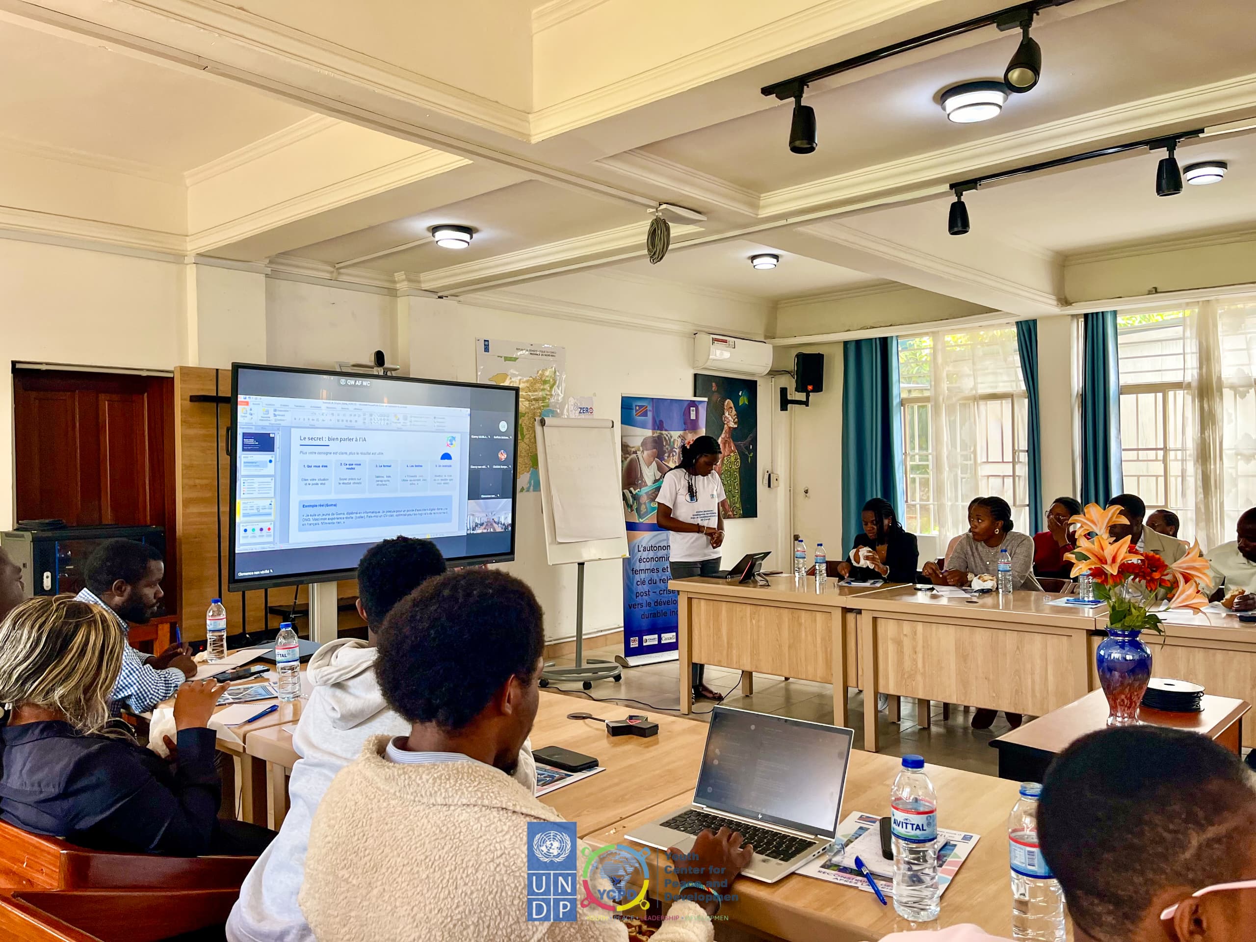 GOMA: Youth, Artificial Intelligence, Peace and Development at the Heart of a Workshop Organized by YCPD ASBL and UNDP