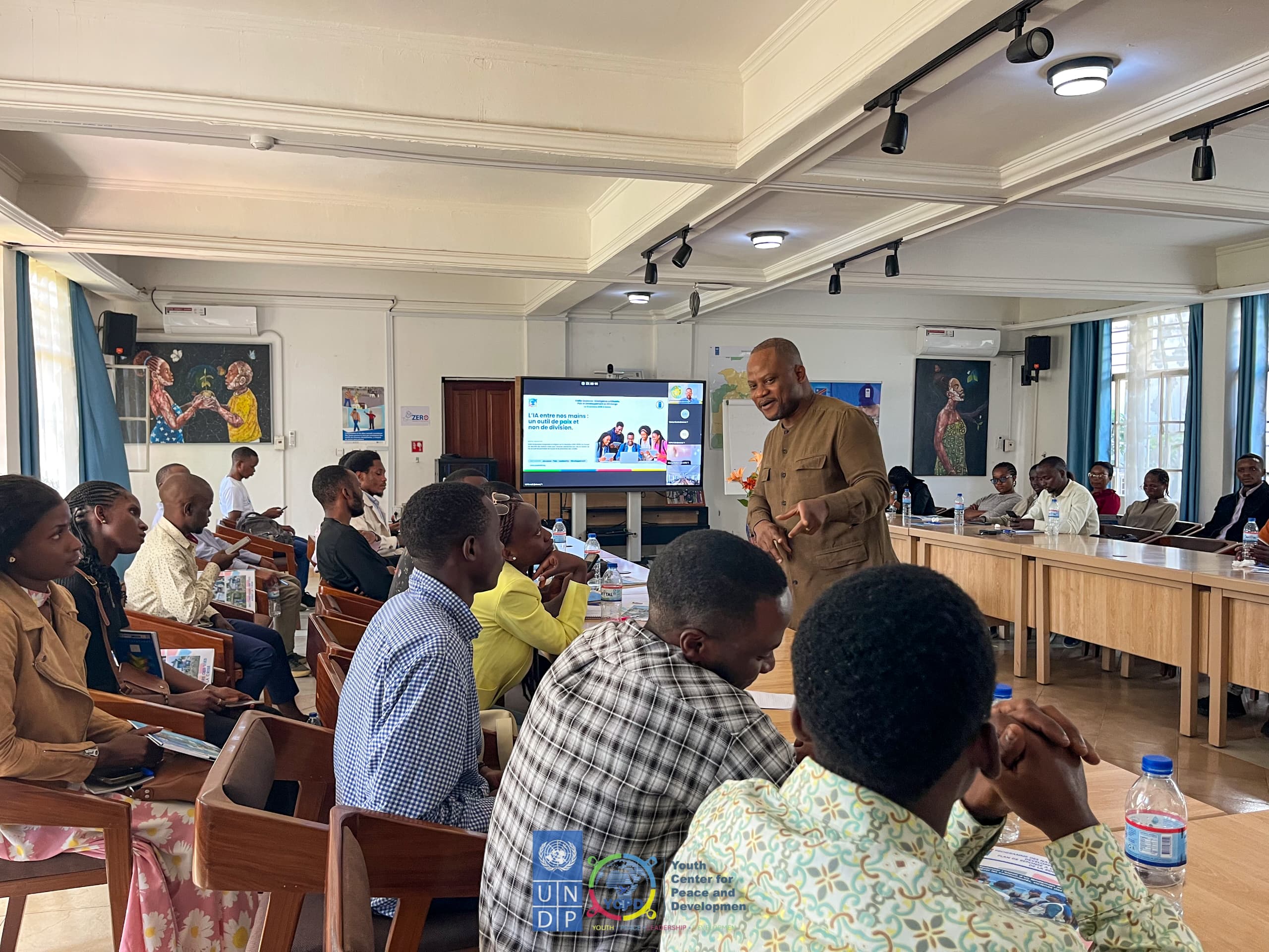 GOMA: Youth, Artificial Intelligence, Peace and Development at the Heart of a Workshop Organized by YCPD ASBL and UNDP